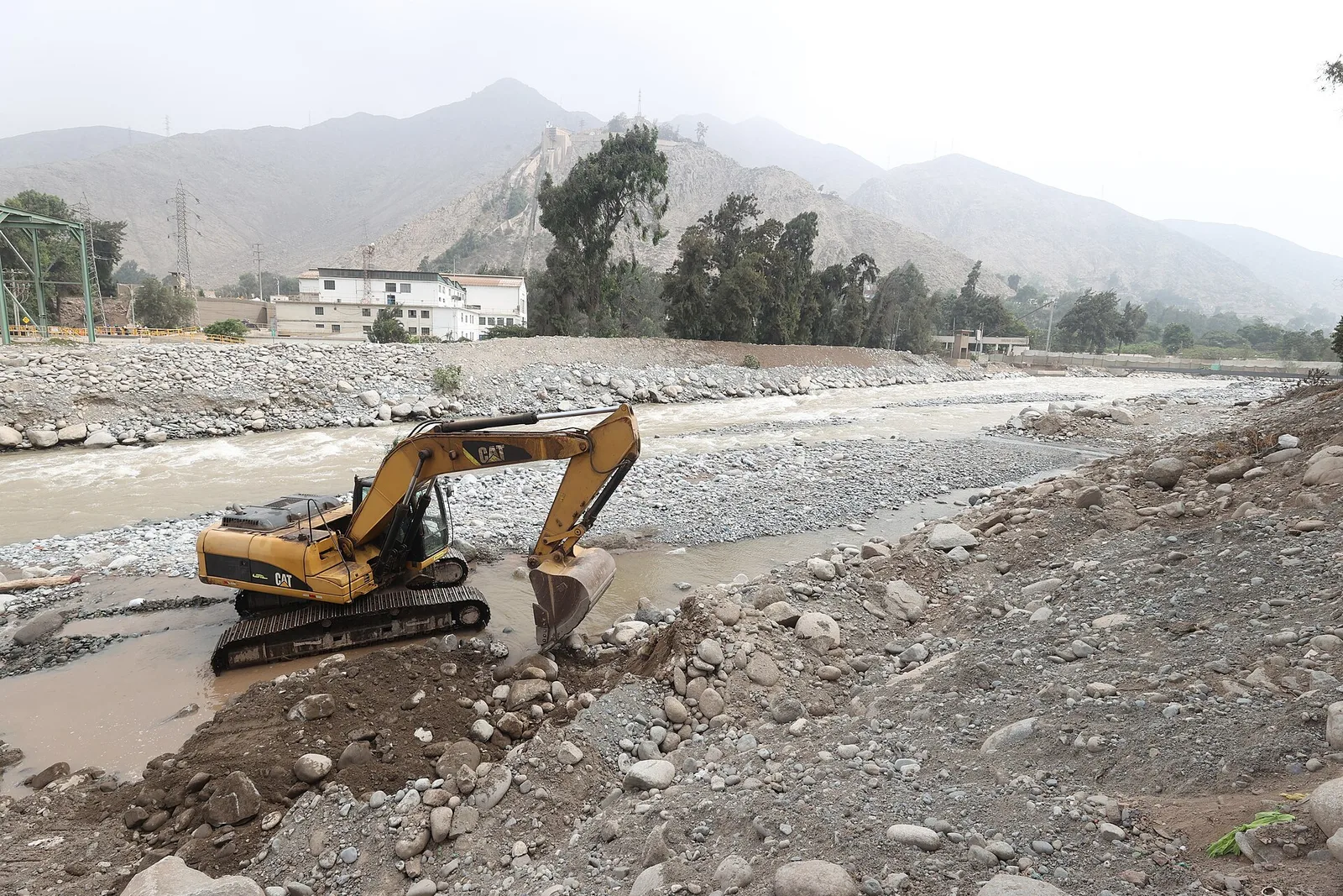 Regional response works in Chaclacayo, Chosica and Santa Eulalia, February 2024